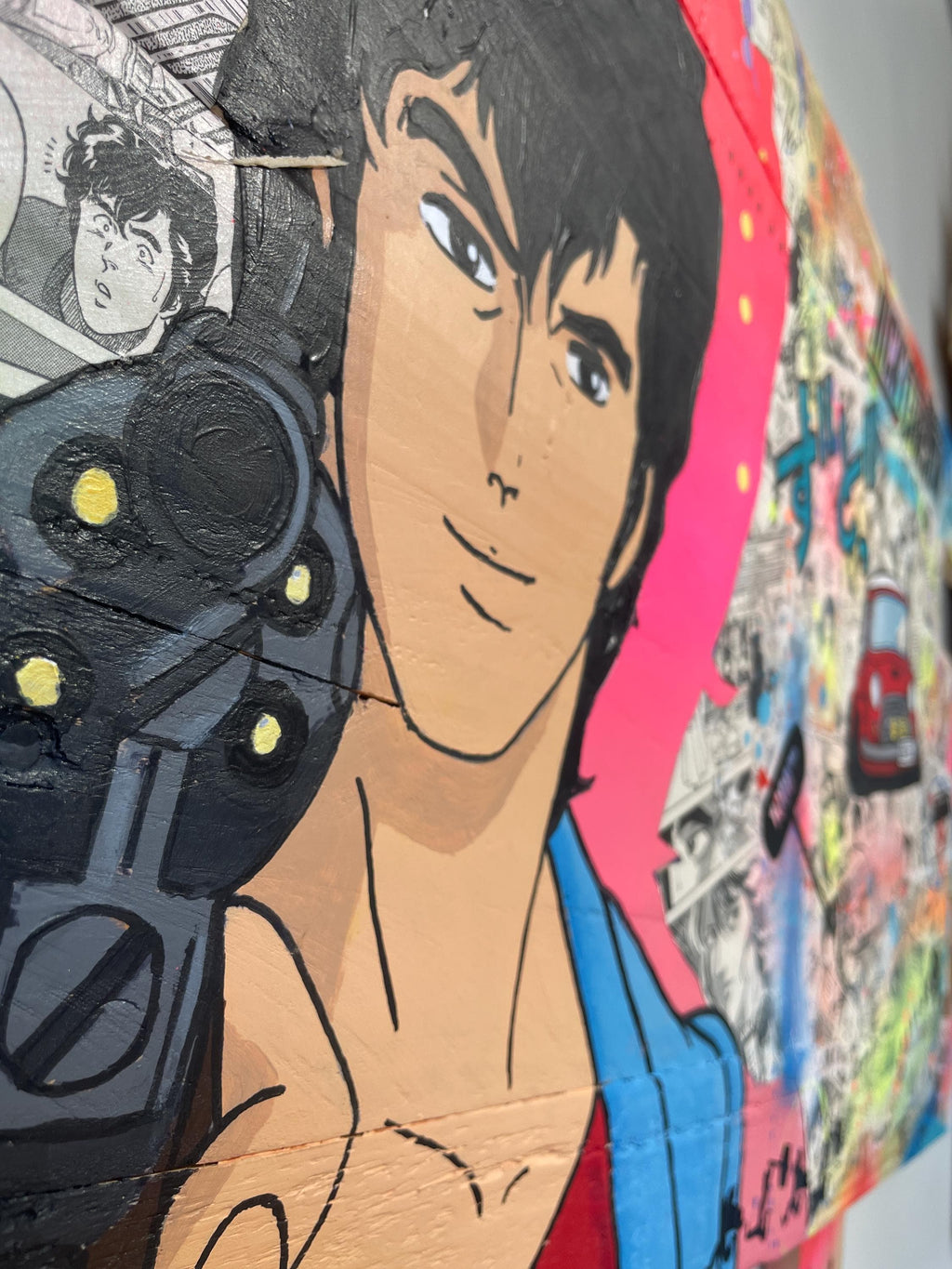 Tableau Pop Art Nicky Larson City Hunter