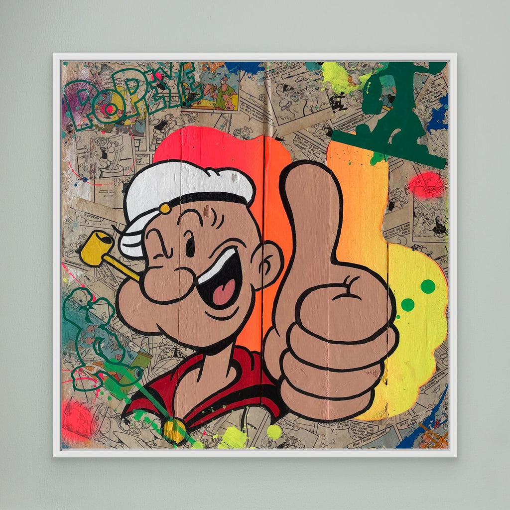 Popeye reproduction officielle sur toile