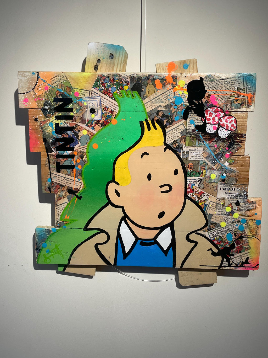 Tableau Pop Art TINTIN