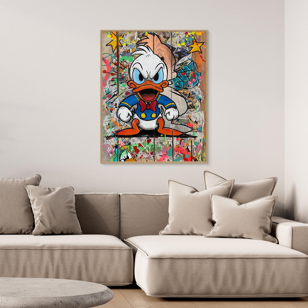 Bébé Donal reproduction officielle sur toile