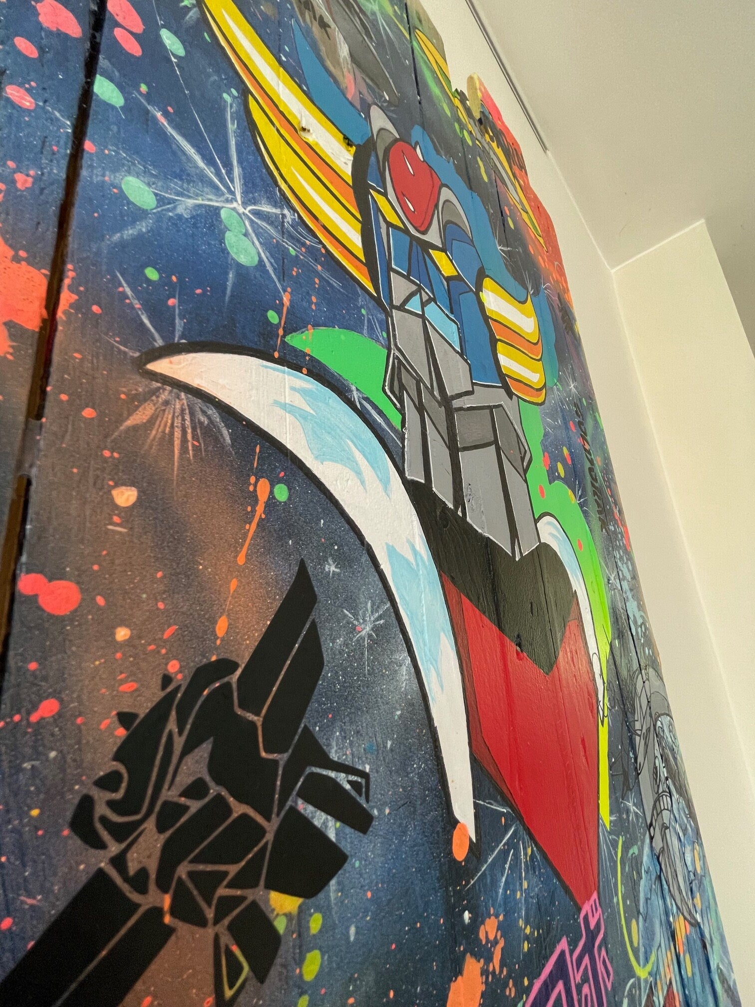 Tableau Pop Art GOLDORAK