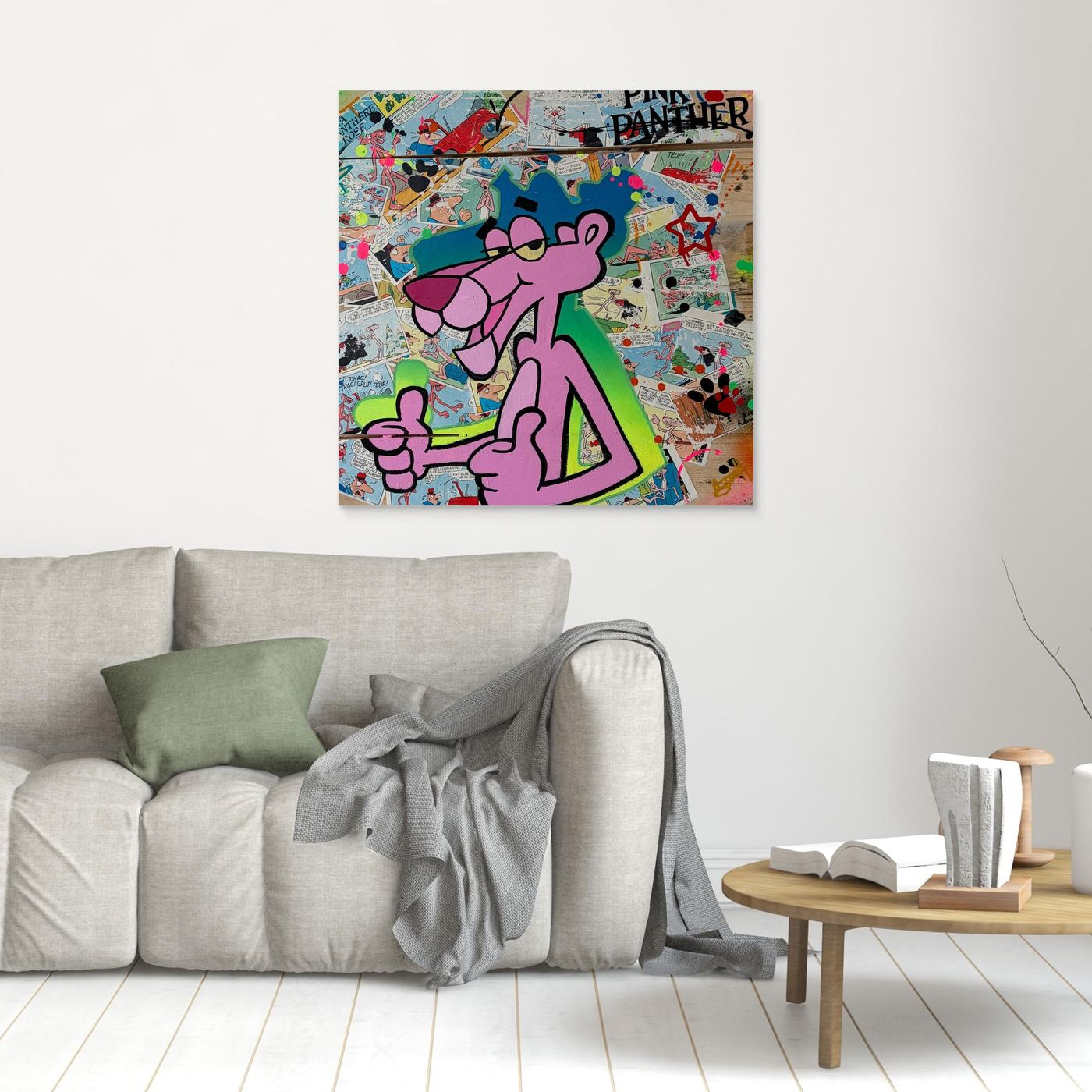 Pink Panther impression de l'œuvre originale de Vincent STREIFF