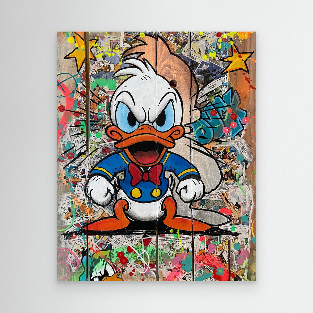 Bébé Donal reproduction officielle sur toile