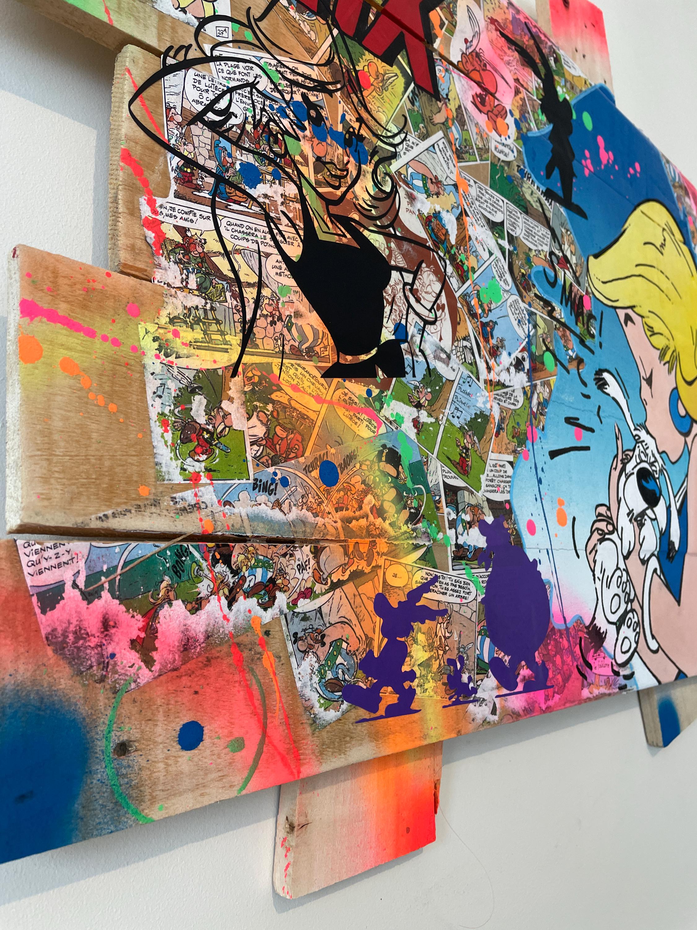 Tableau POP Art Falbala