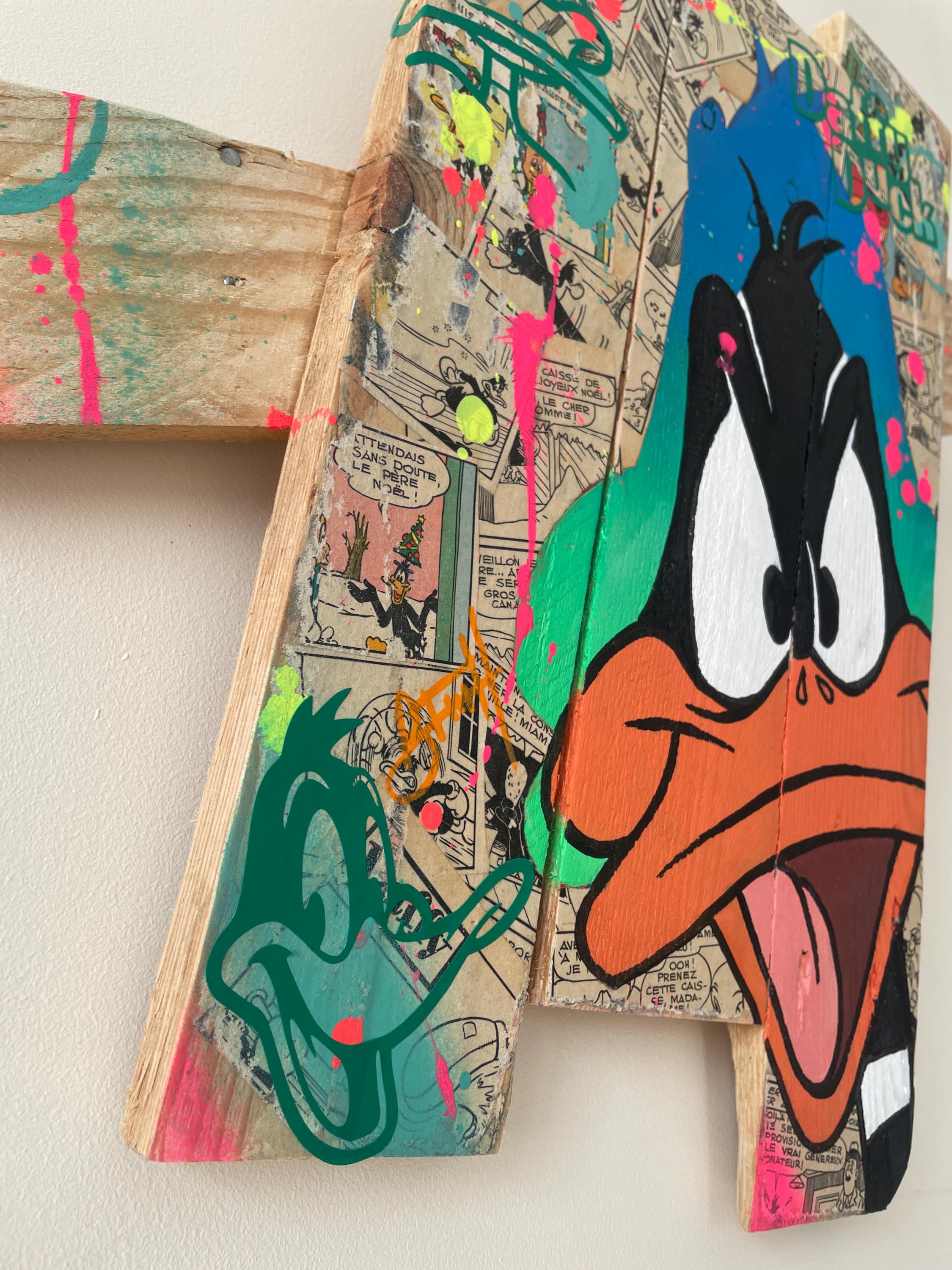 Tableau POP Art Daffy Duck
