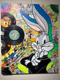 Bugs Bunny — tableau pop art sur toile, vue d'ensemble