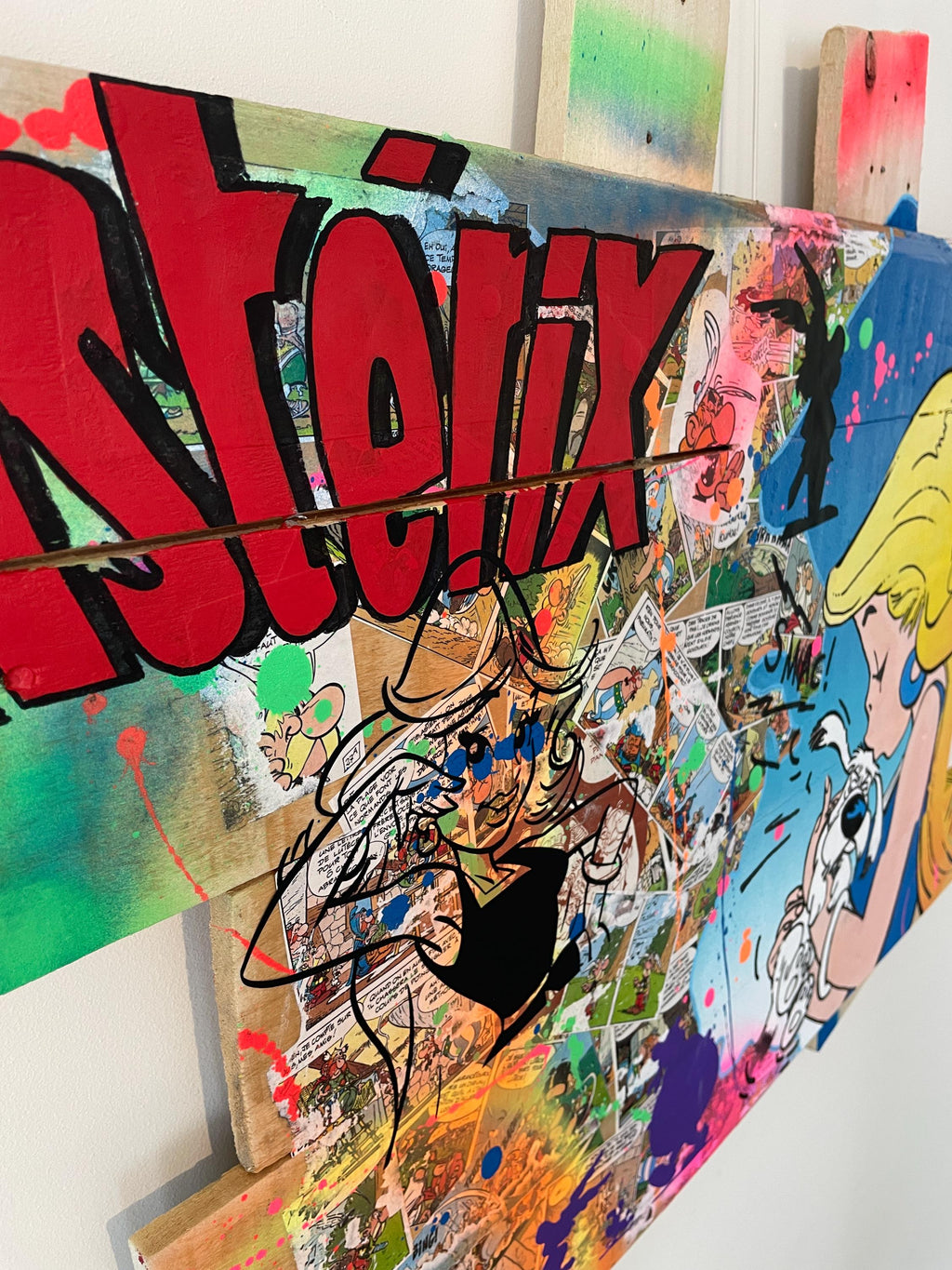 Tableau POP Art Falbala