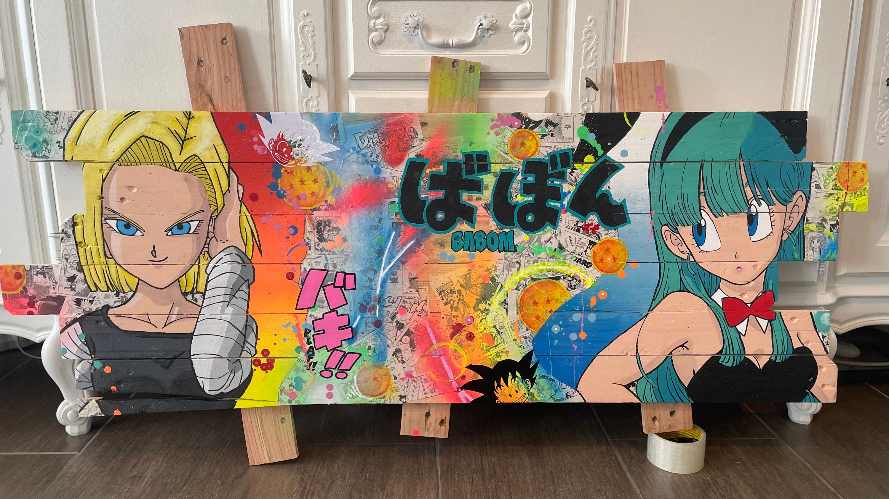 Tableau POP ART C18 et Bulma