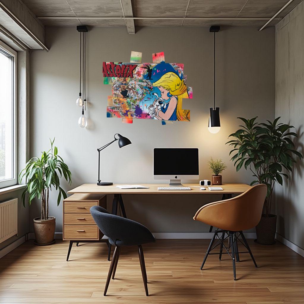 Tableau POP Art Falbala