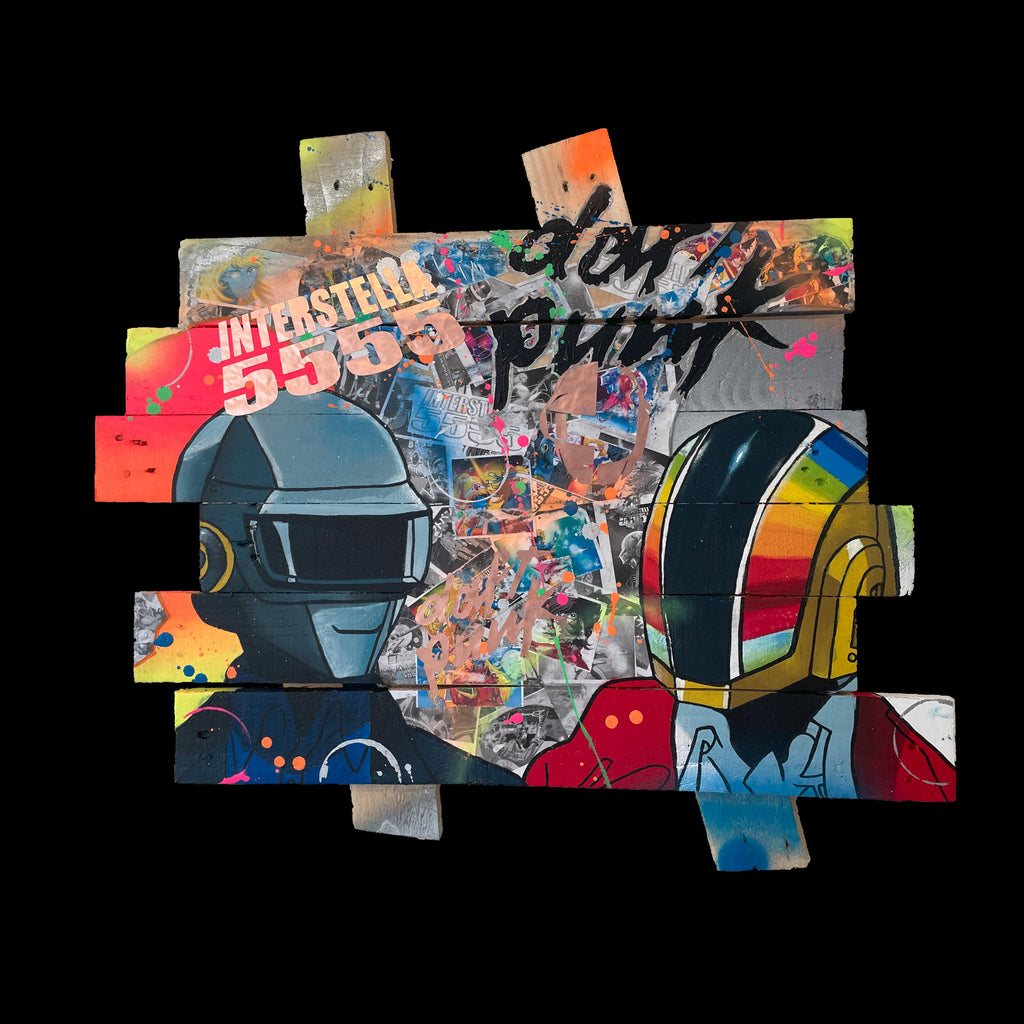 Tableau POP Art DAFT PUNK