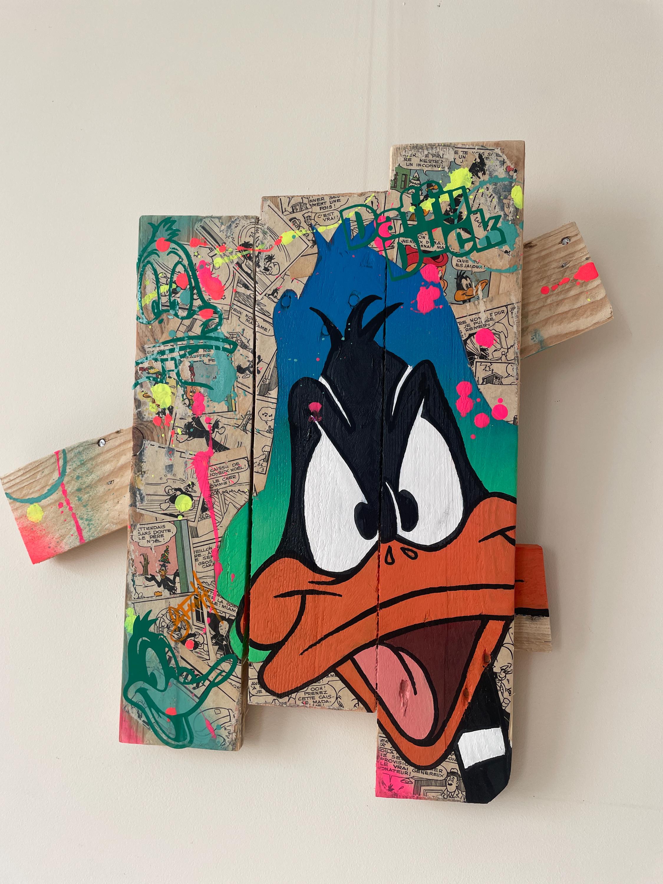 Tableau POP Art Daffy Duck