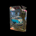 Bidon ancien acier Pop art COMBI T1 VW