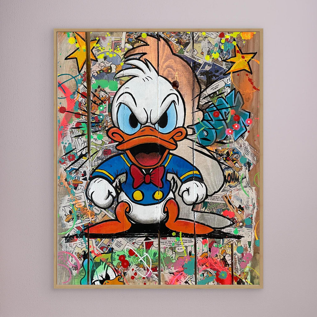 Bébé Donal reproduction officielle sur toile