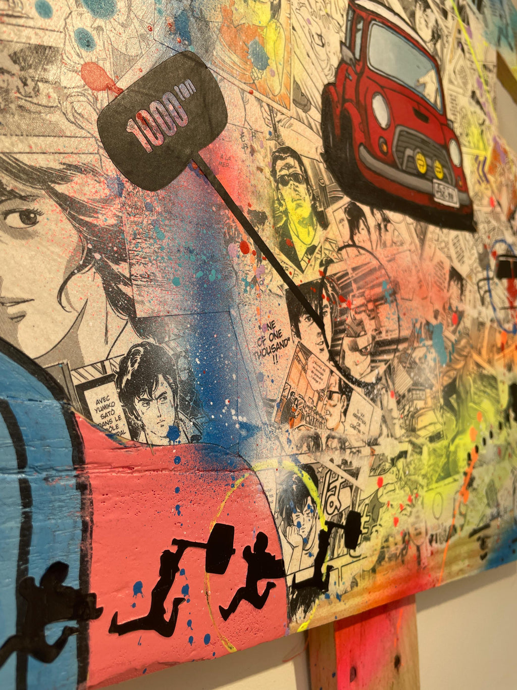 Tableau Pop Art Nicky Larson City Hunter