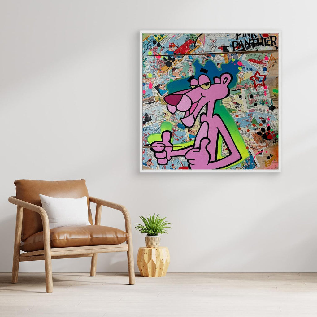 Pink Panther impression de l'œuvre originale de Vincent STREIFF