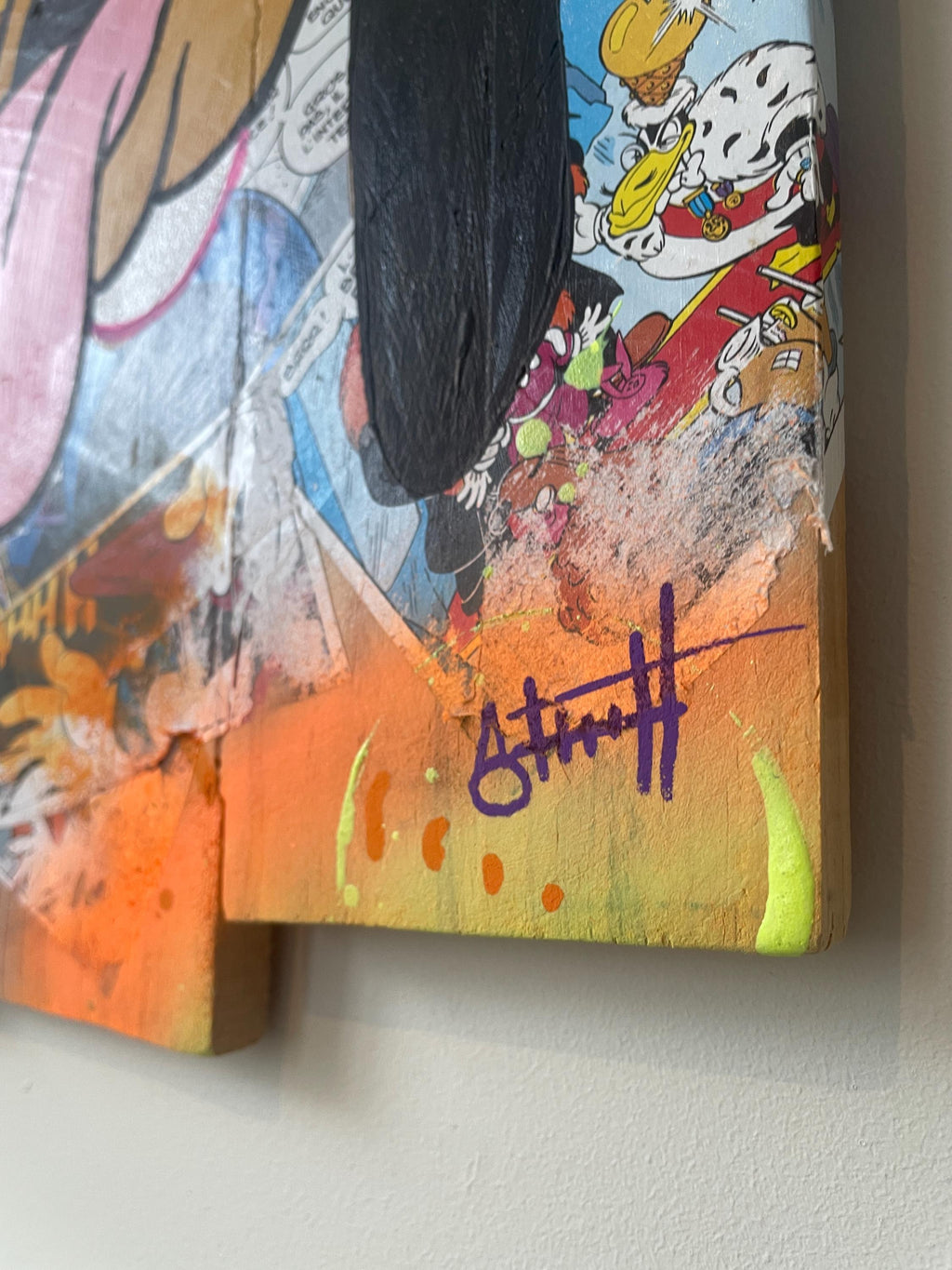 Tableau Pop Art Pluto