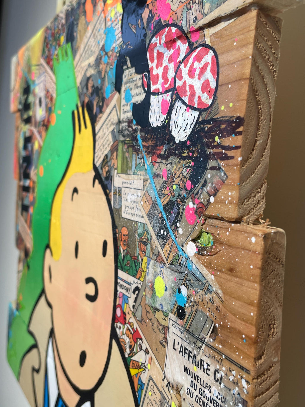 Tableau Pop Art TINTIN