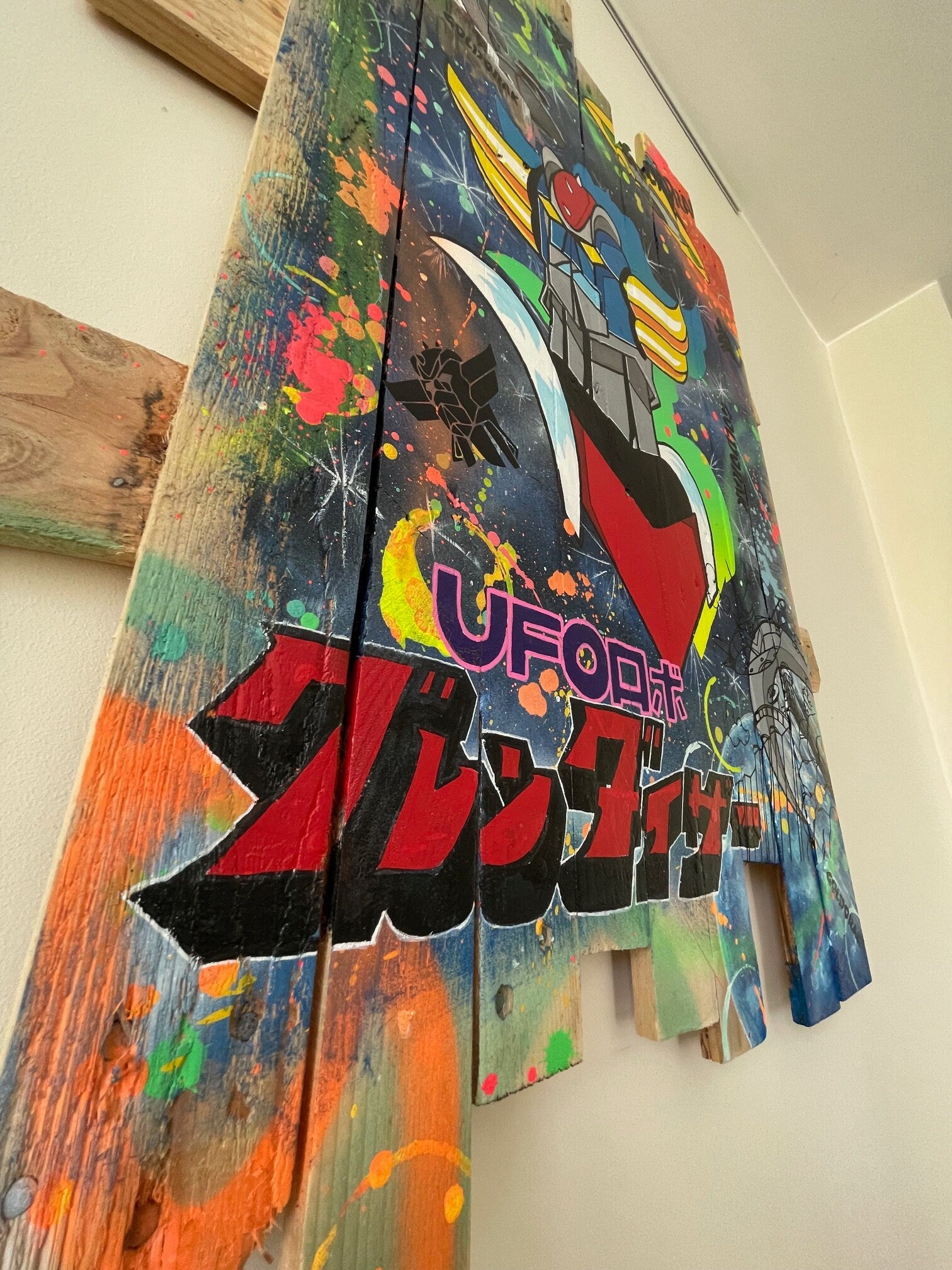 Tableau Pop Art GOLDORAK