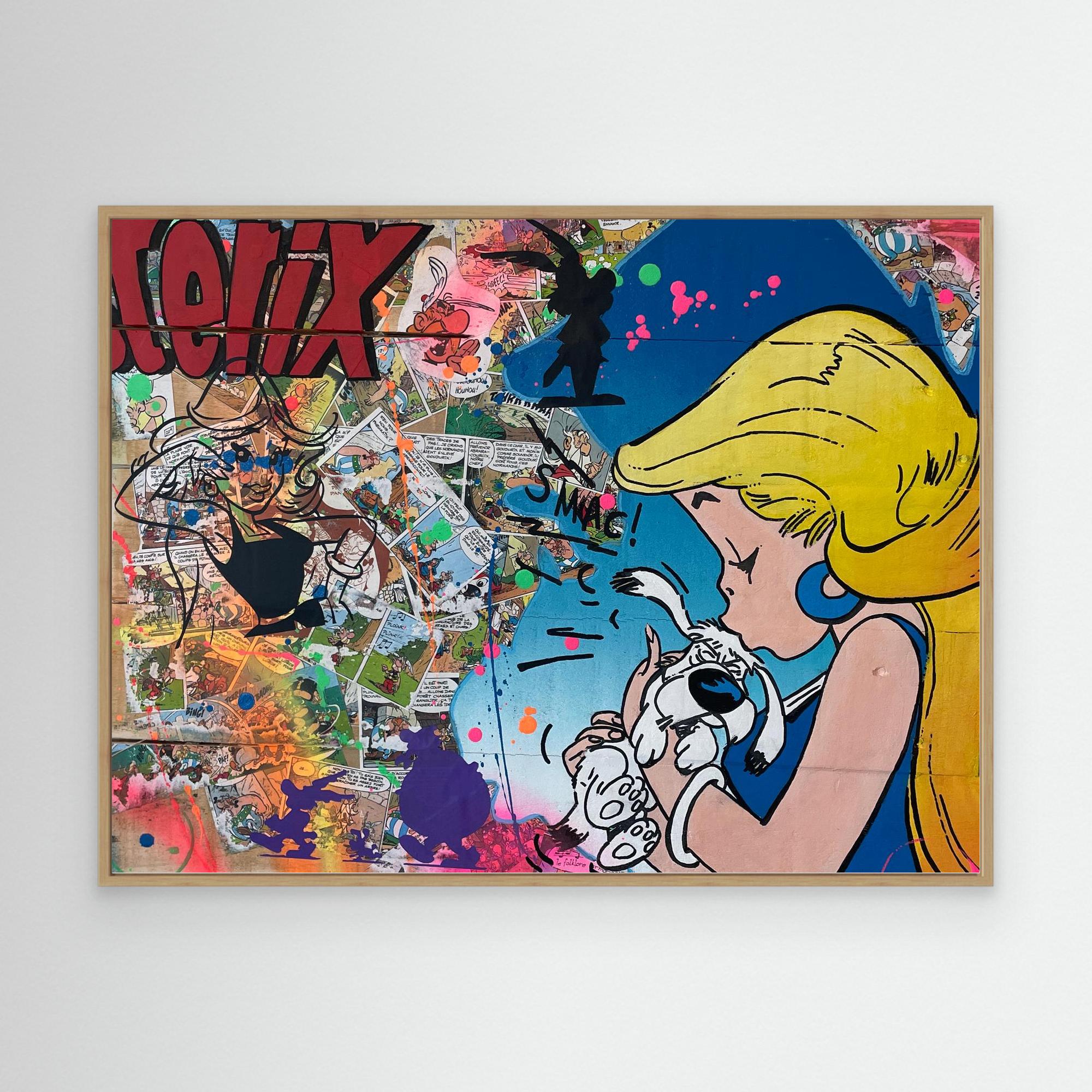 Falbala reproduction officielle sur toile de l'œuvre de Vincent STREIFF