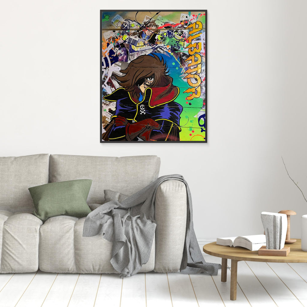 Albator reproduction officielle sur toile