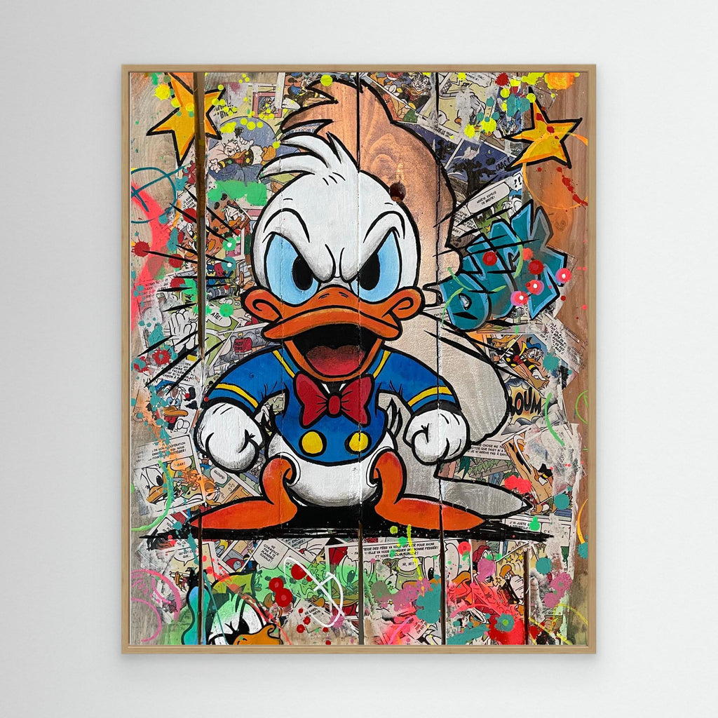 Bébé Donal reproduction officielle sur toile