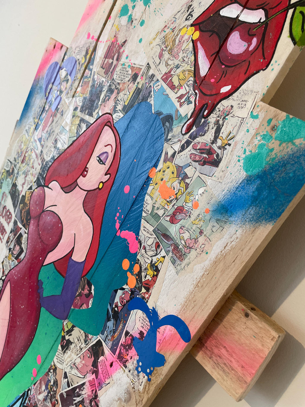 Tableau POP Art JESSICA RABBIT