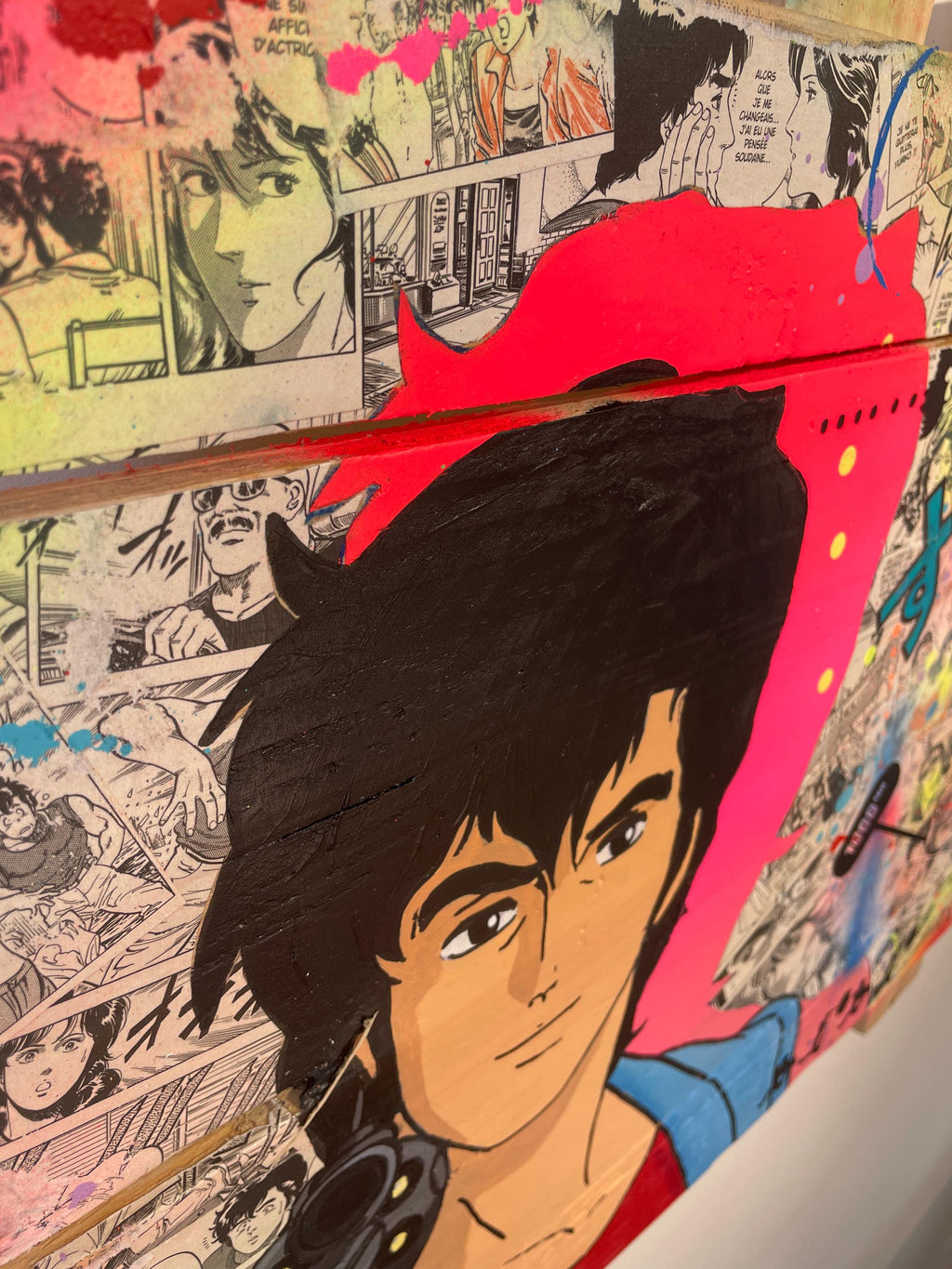 Tableau Pop Art Nicky Larson City Hunter