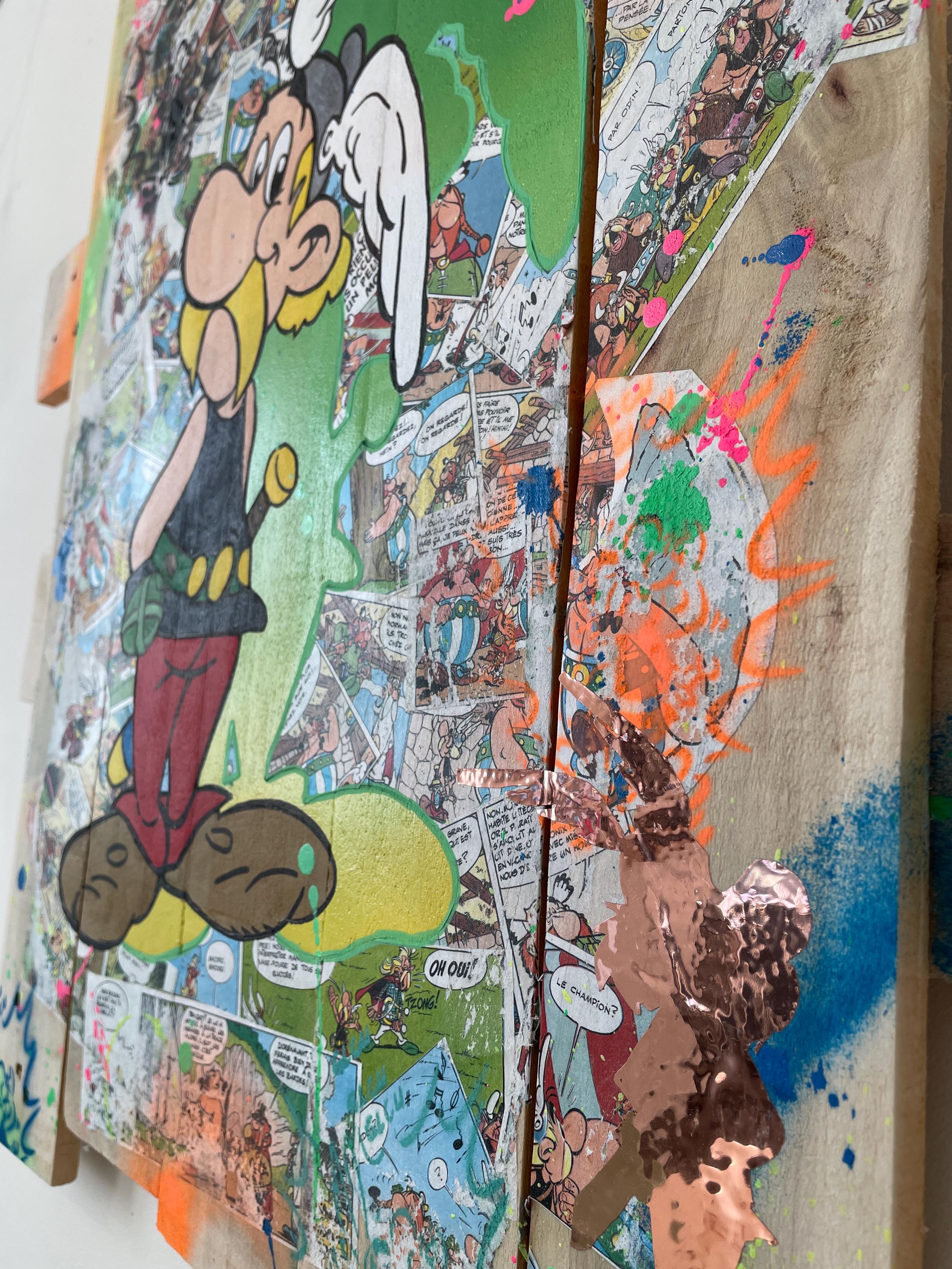 Tableau POP Art Astérix