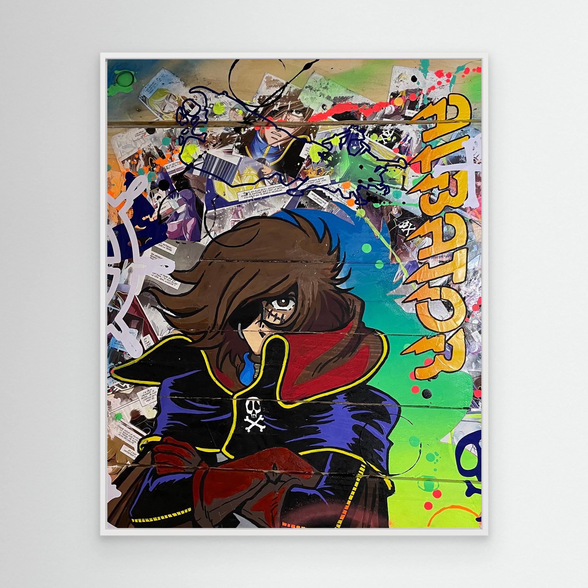 Albator reproduction officielle sur toile