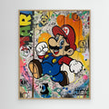 Mario Reproduction officielle sur toile