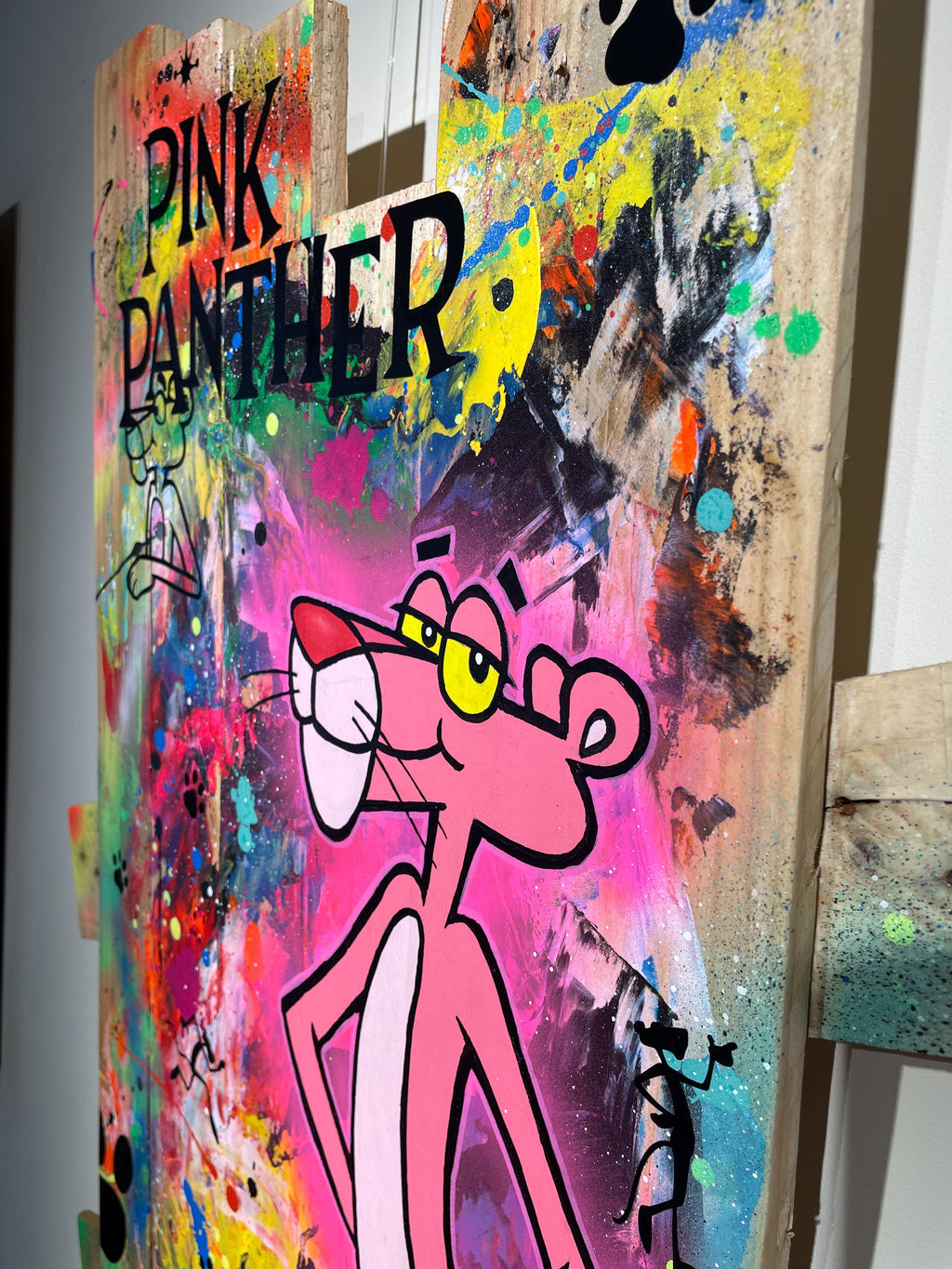 Tableau Pop Art Pink Panther