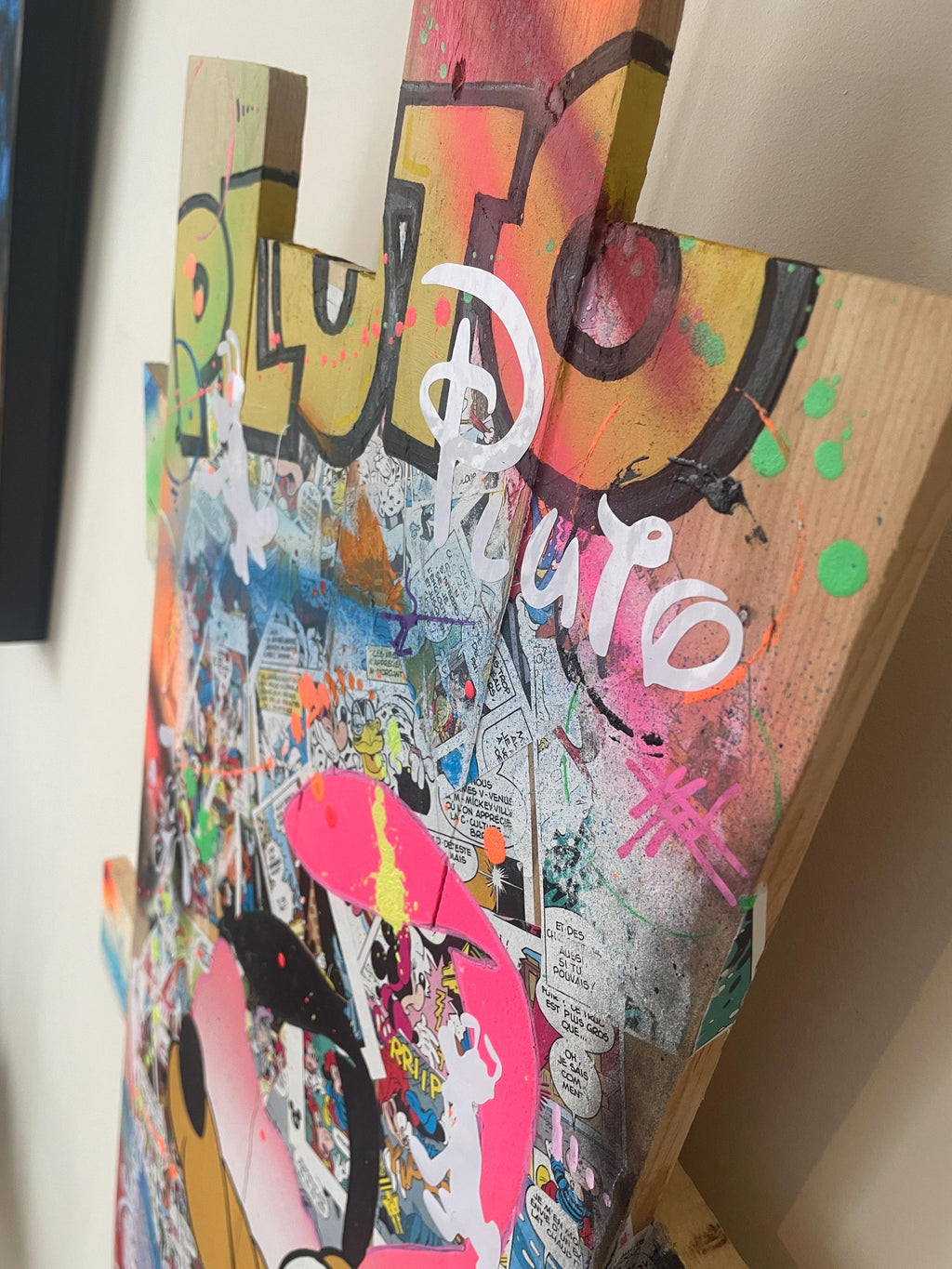 Tableau Pop Art Pluto