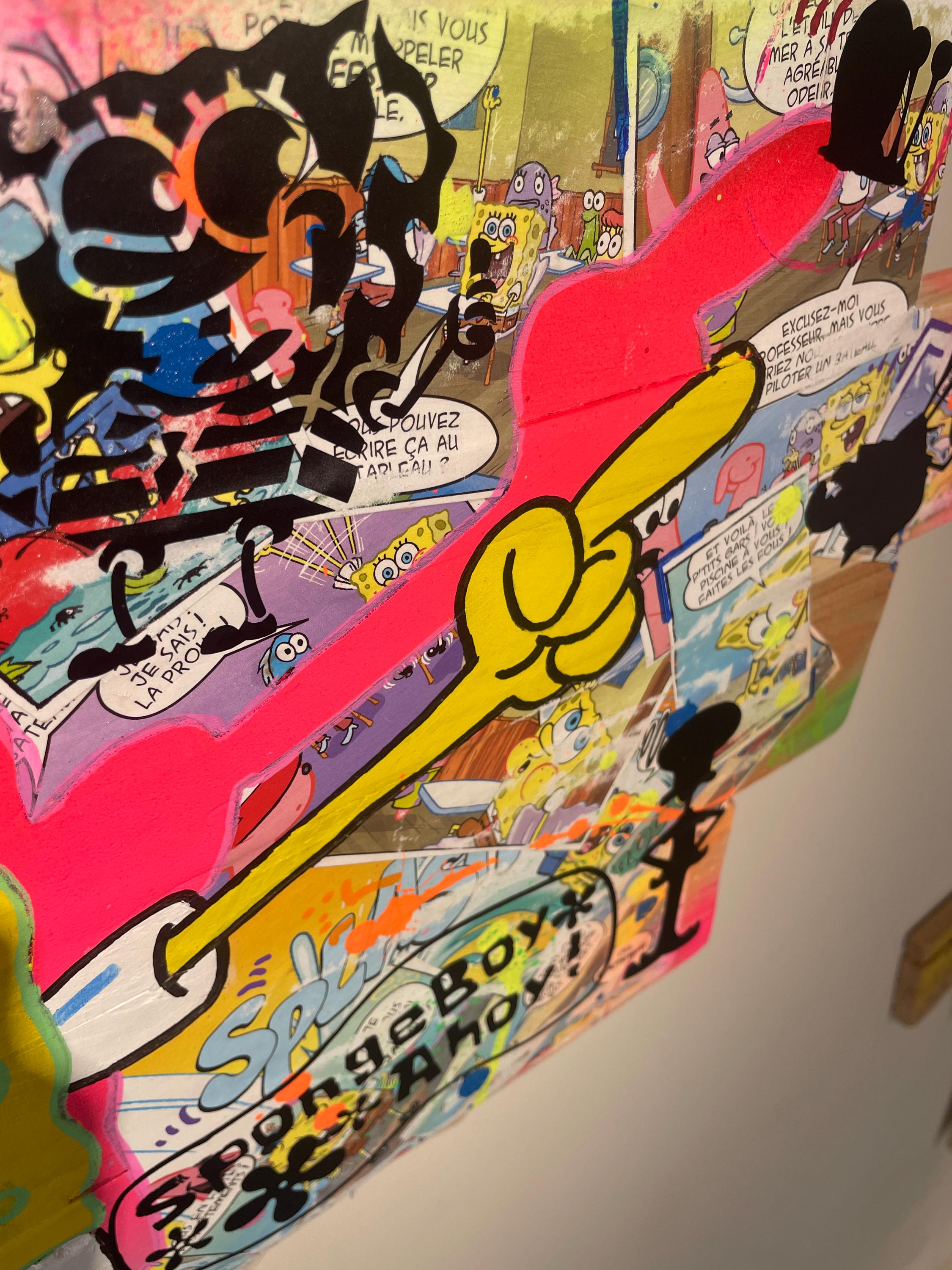 Tableau Pop Art BOB L'EPONGE