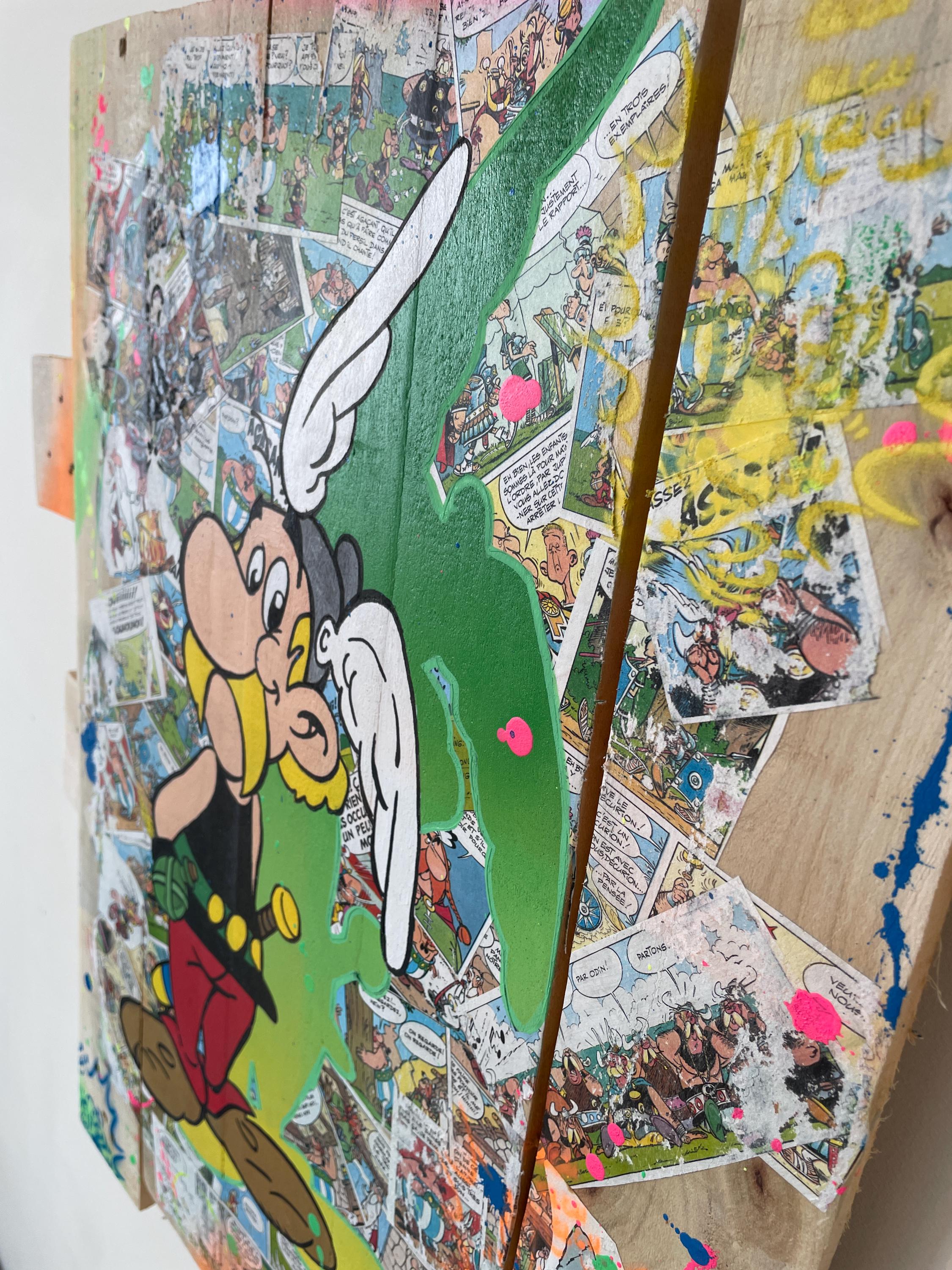 Tableau POP Art Astérix