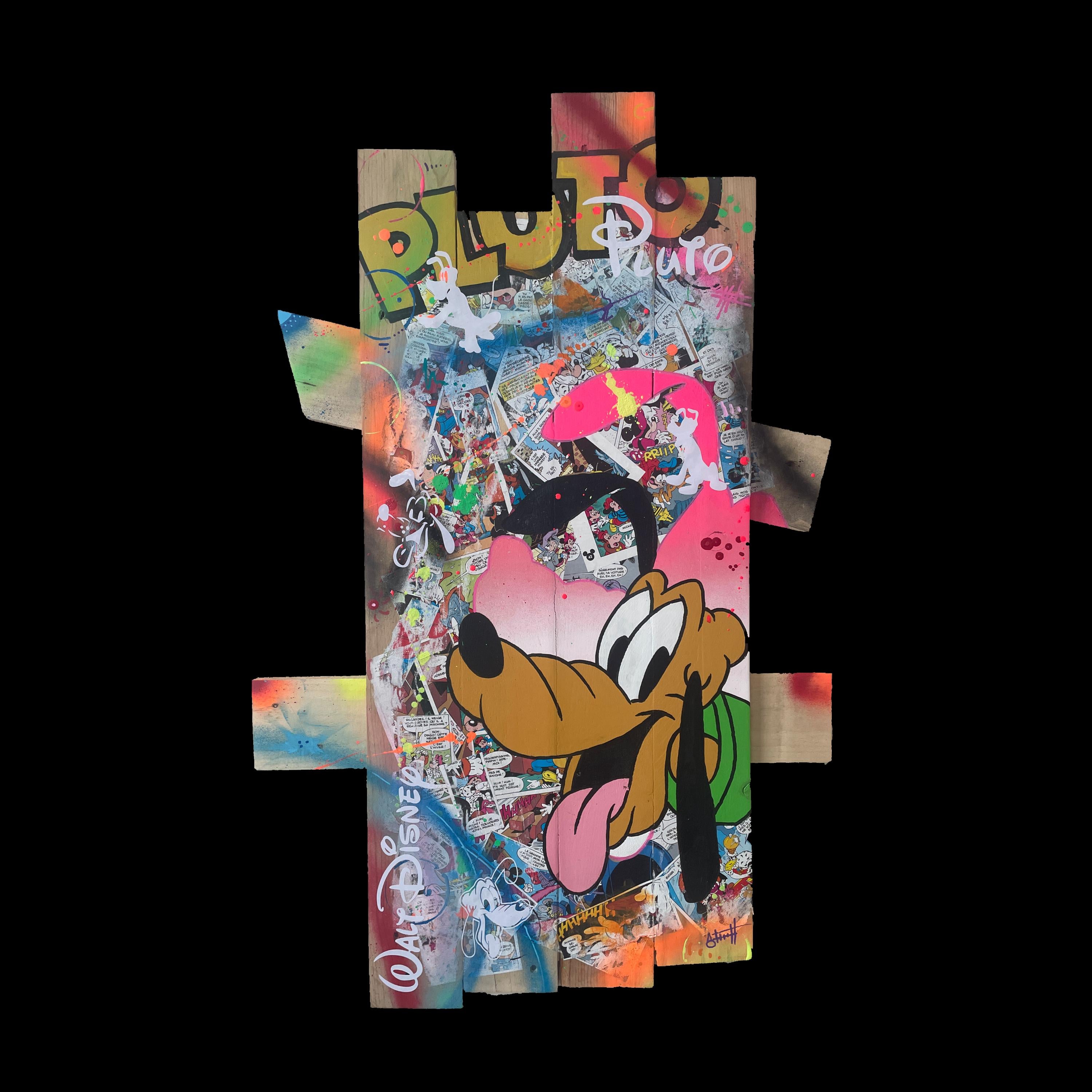 Tableau Pop Art Pluto