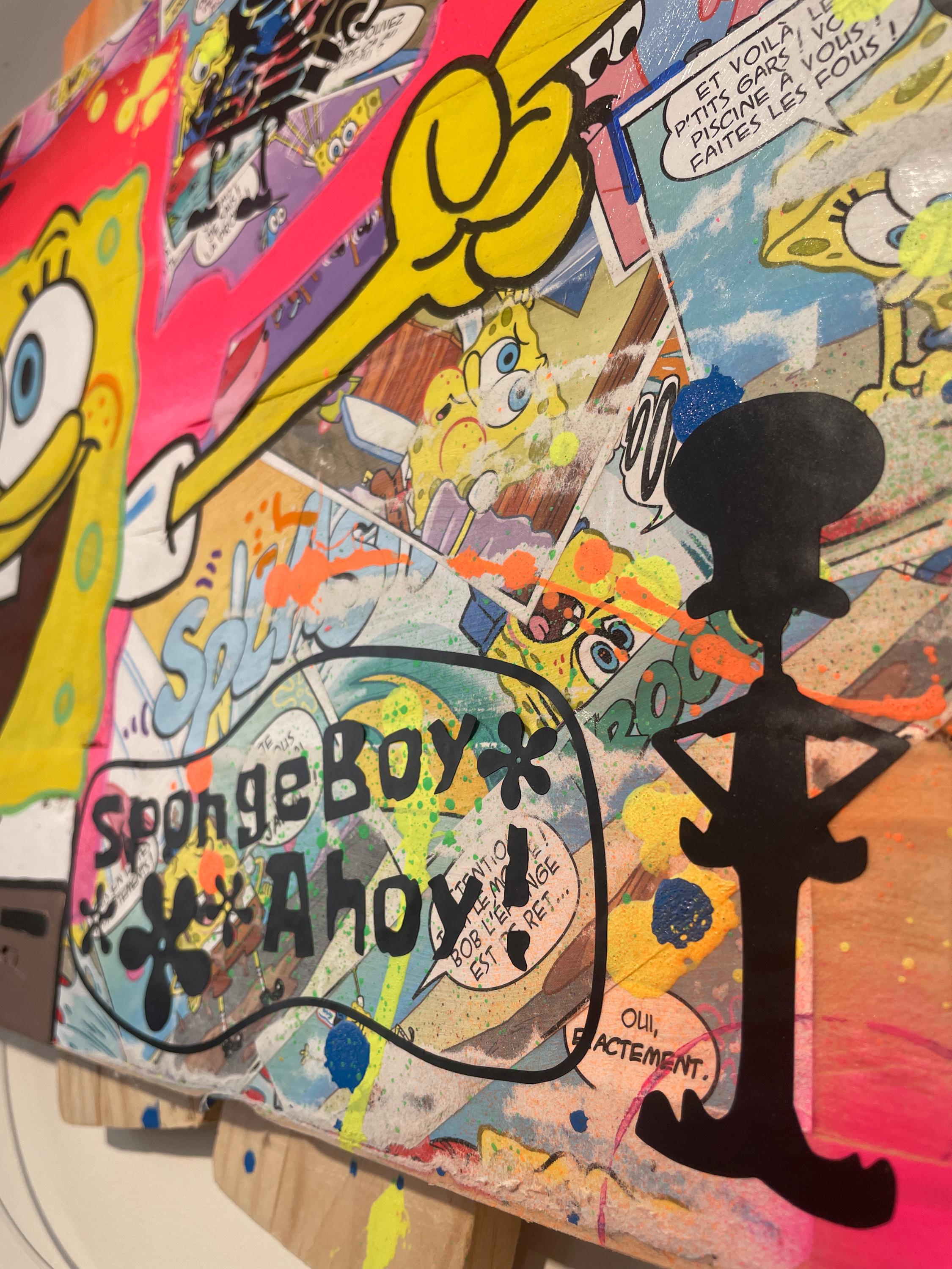 Tableau Pop Art BOB L'EPONGE