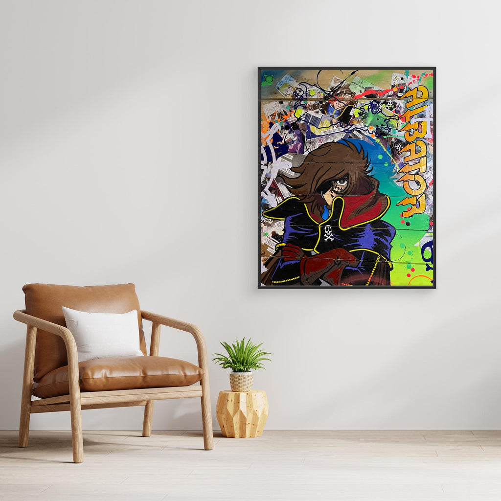 Albator reproduction officielle sur toile