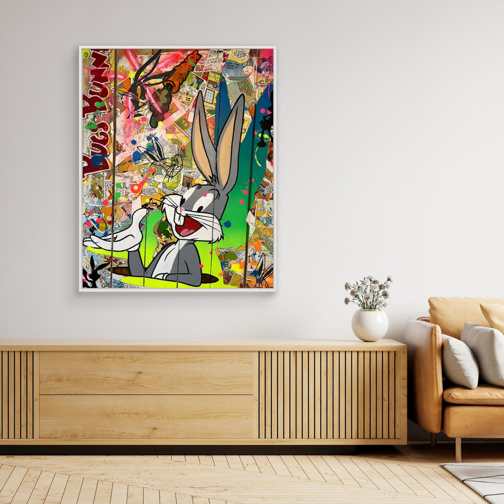 Bugs Bunny Reproduction officielle sur toile