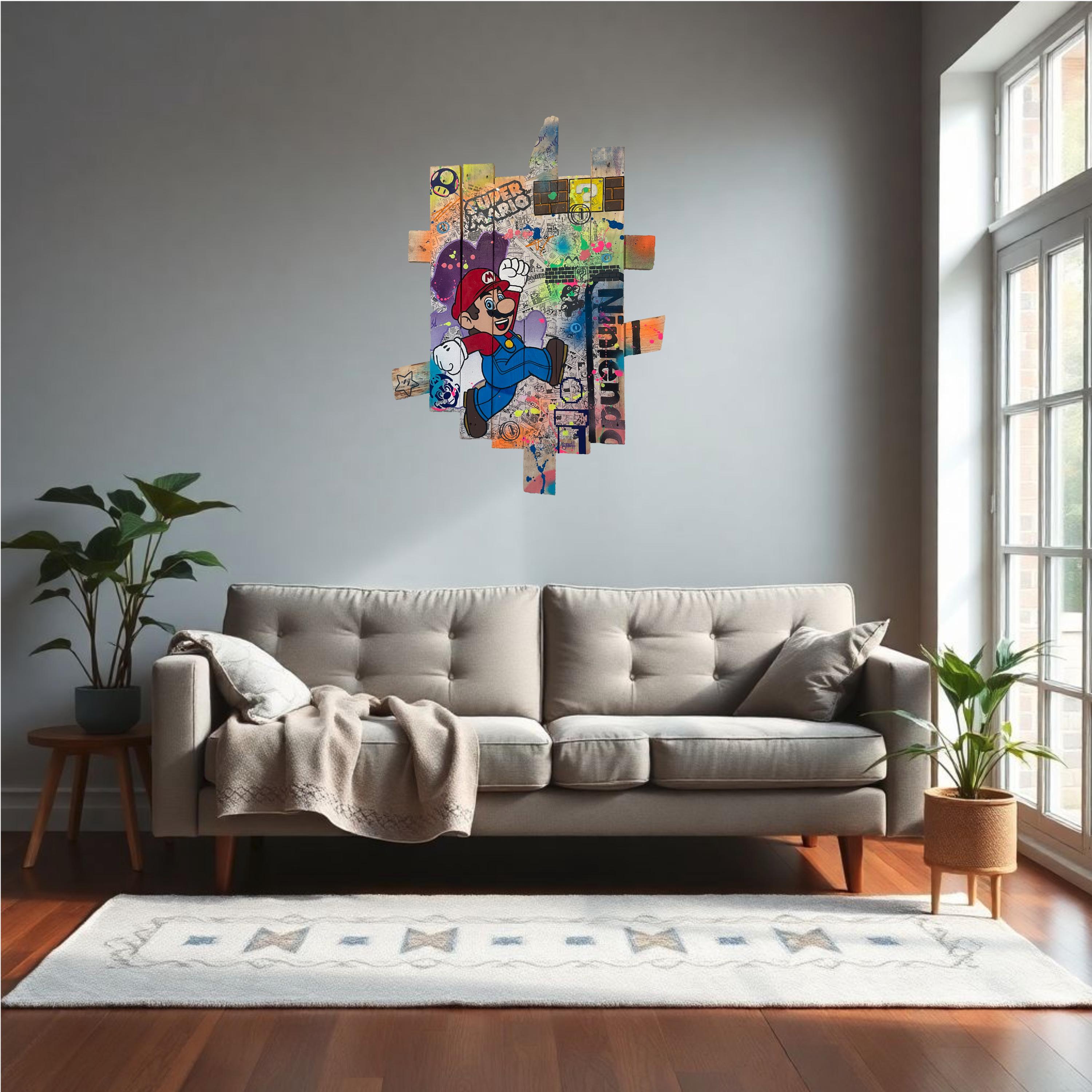 Tableau POP Art Mario