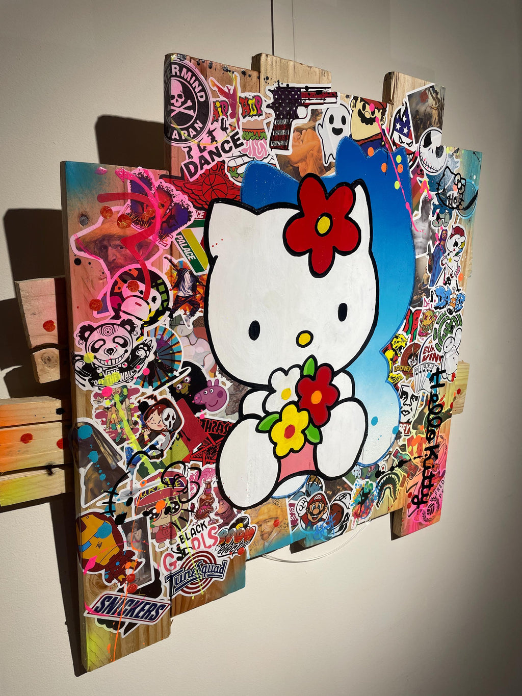 Tableau Pop Art HELLO KITTY