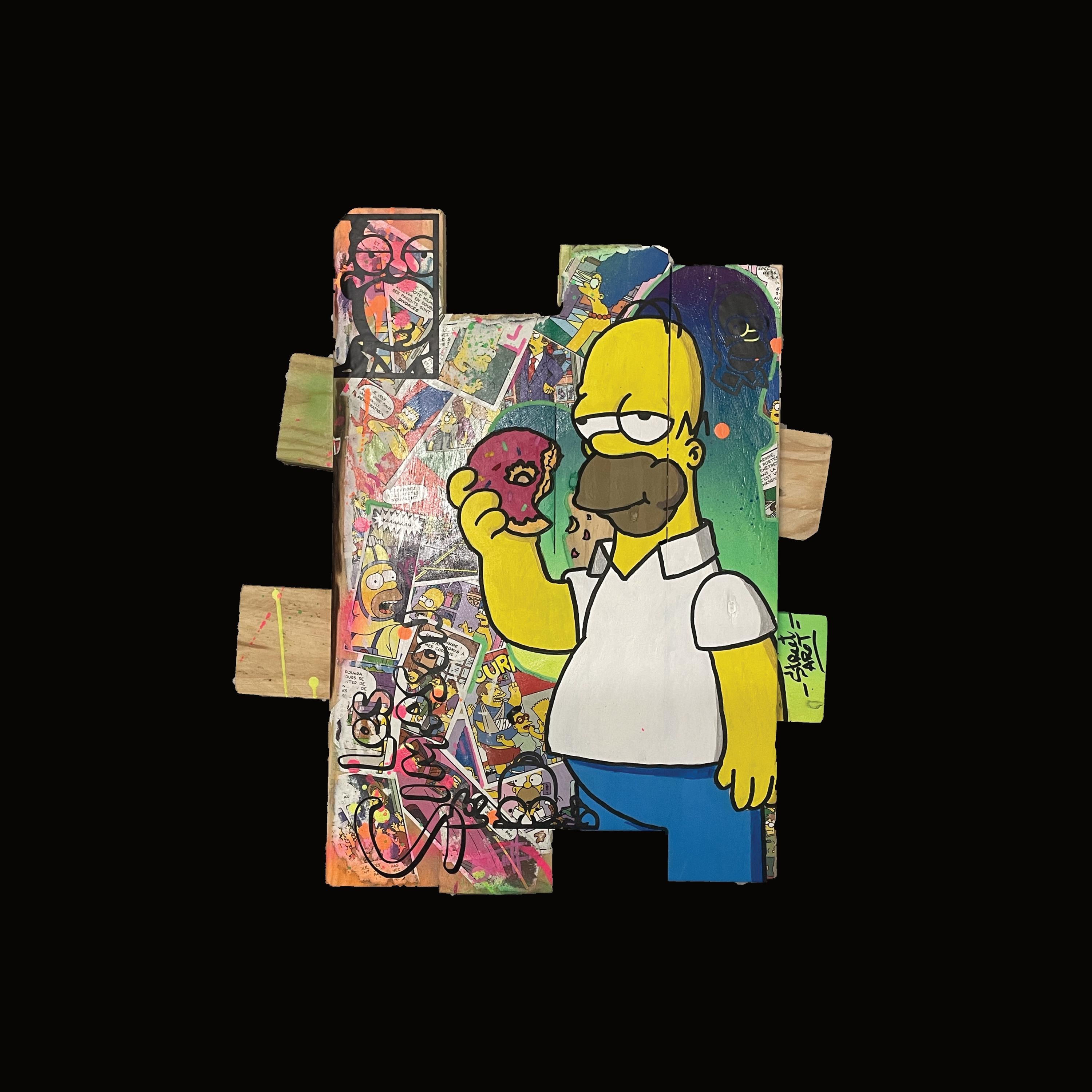 Tableau Pop Art OMER SIMPSONS
