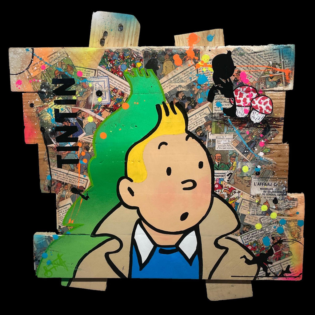 Tableau Pop Art TINTIN