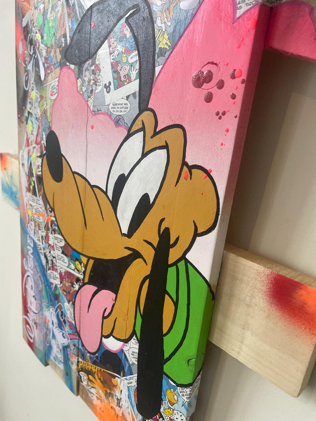 Tableau Pop Art Pluto