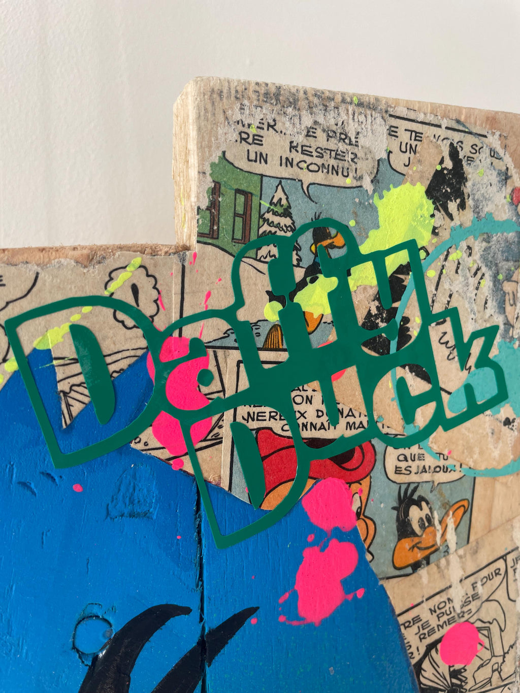 Tableau POP Art Daffy Duck