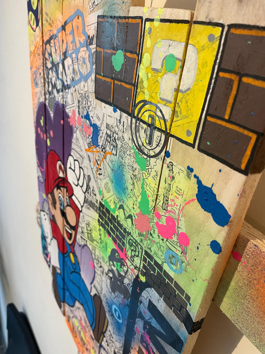 Tableau POP Art Mario