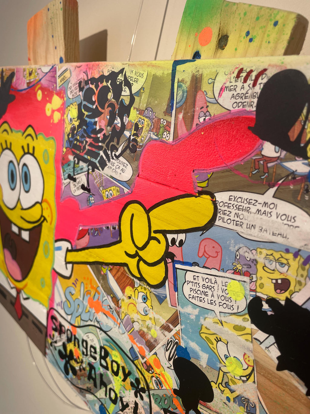 Tableau Pop Art BOB L'EPONGE