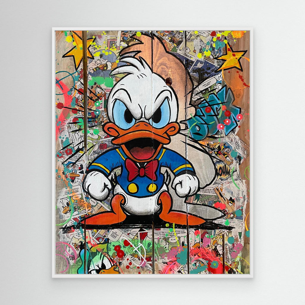 Bébé Donal reproduction officielle sur toile