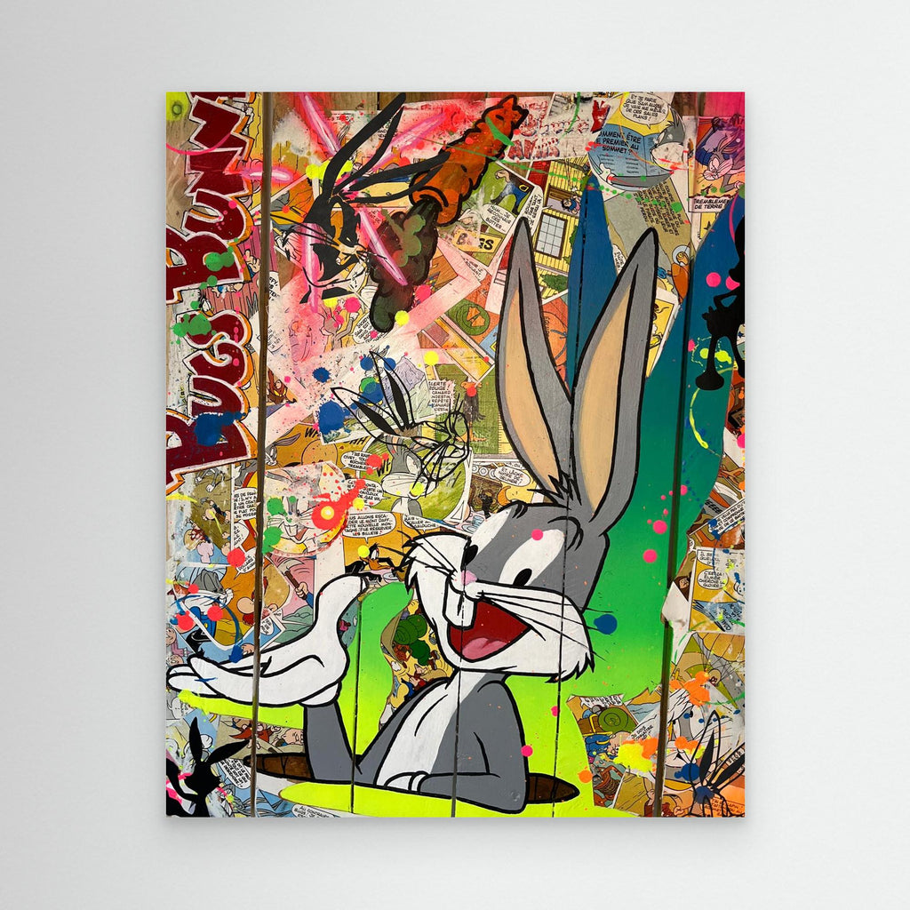 Bugs Bunny Reproduction officielle sur toile