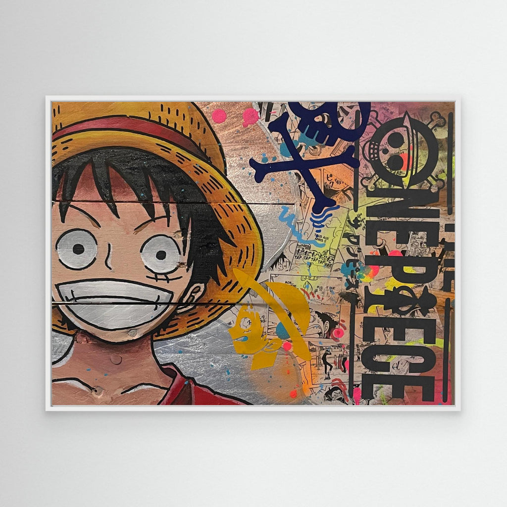 One piece reproduction officielle sur Toile