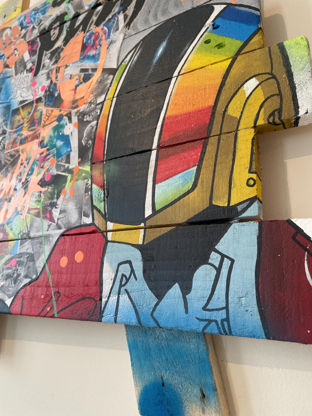 Tableau POP Art DAFT PUNK